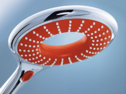 Ручной душ GROHE Rainshower Icon, 2 режима, хром/красный (27443000)