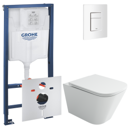 Комплект инсталляции GROHE Rapid SL 3 в 1 с унитазом Союз CN4009T и звукоизоляционным комплектом (NW0796)