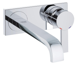 Внешняя часть смесителя для раковины GROHE Allure на 2 отверстия, вынос 220 мм, хром (19386000)
