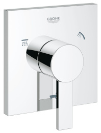 Внешняя часть переключателя потоков GROHE Allure на 3 положения, хром (19590000)