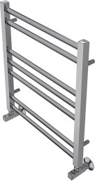 Полотенцесушитель водяной Aquatek Поларис П7 500x600, хром AQ KO0760CH