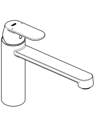 Смеситель для кухни GROHE Eurosmart Cosmopolitan, хром (30194000)
