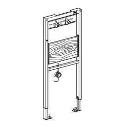 Система инсталляции для литой раковины и смесителя GROHE Rapid SL (38544000)
