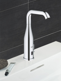 Смеситель для раковины GROHE Essence E инфракрасный, хром (36445000)
