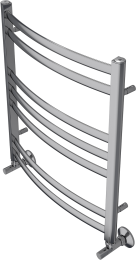 Полотенцесушитель водяной Aquatek Лугано П7 500x600, хром AQ DOC0760CH