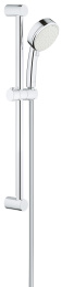 Душевой гарнитур GROHE Tempesta Cosmopolitan 100, 2 режима струи, душевая штанга 600 мм, 5,7 л/мин, хром (2757820E)