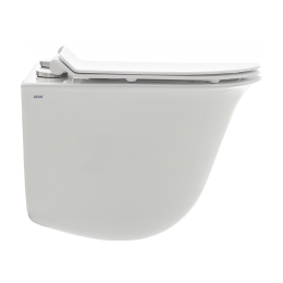 Унитаз AQUAme подвесной с сиденьем с микролифтом, белый (AQM2005)