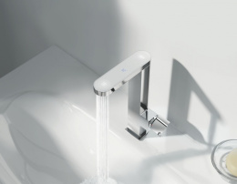 Смеситель для раковины GROHE Plus Digital с индикатором температуры, L-size, хром (23959003)