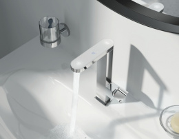 Смеситель для раковины GROHE Plus Digital с индикатором температуры, L-size, хром (23959003)