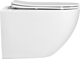 Унитаз Aquatek ЕВРОПА подвесной с сиденьем с микролифтом, белый (AQ1901-00)
