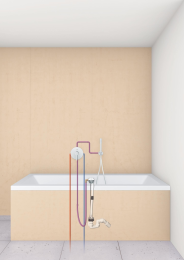 Наливной, сливной и переливной гарнитур GROHE Talentofill, холодный рассвет матовый (19952GN0)