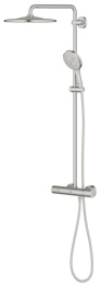 Душевая система GROHE Rainshower SmartActive 310 с термостатом для душа, суперсталь (26836DC0)