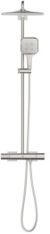 Душевая система GROHE Rainshower SmartActive 310 Cube с термостатом для душа, суперсталь (26837DC0)