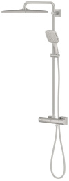 Душевая система GROHE Rainshower SmartActive 310 Cube с термостатом для душа, суперсталь (26837DC0)
