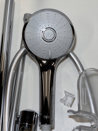 Душевой гарнитур GROHE Euphoria 110 Massage с мыльницей, 3 режима струи, душевая штанга 600 мм, хром (27231001/U), уцененный товар