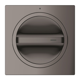 Внешняя часть вентиля GROHE Allure, темный графит глянец (19334A01)