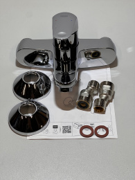 Смеситель для ванны GROHE Euroeco, хром (32743001/UA), уцененный