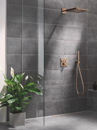 Ручной душ Grohe Rainshower Aqua Cube Stick, 1 режим, теплый закат, глянец (26885DA0)