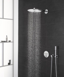 Верхний душ GROHE Rainshower SmartActive 310, 2 режима, 142 мм, хром (26477000)