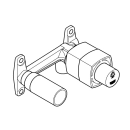 Встраиваемая часть однорычажного смесителя для раковины GROHE Grandera на 2 отверстия (23319000)