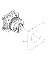 Душевая система GROHE Eurocube со смесителем для душа, хром (25238000)