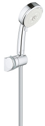 Душевой набор GROHE Tempesta Cosmopolitan, 3 режима, 1750 мм, 9,5 л/мин, хром (27584002)