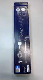 Душевой гарнитур GROHE Tempesta Cube 110 с мыльницей, 3 режима струи, хром (27929003/U), уцененный товар