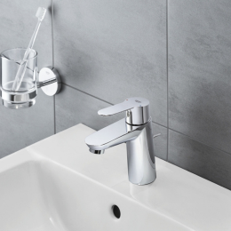 Смеситель для раковины GROHE BauEdge с гигиеническим душем, хром (23757001/U3), уцененный товар