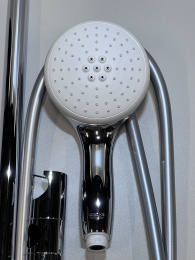 Душевой гарнитур GROHE Tempesta 110, 2 режима струи, душевая штанга 600 мм, 13,5 л/мин, хром (27598003/U), уцененный товар