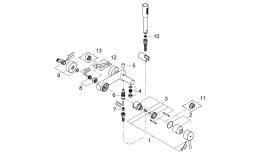 Смеситель для ванны GROHE Concetto, хром (32211001)