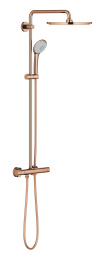 Душевая система GROHE Euphoria System 310 с термостатом для душа, теплый закат глянец (26075DA0/U), уцененный товар