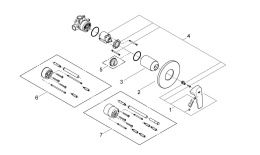 Готовый комплект для гигиенического душа GROHE BauFlow, хром (NH0006)