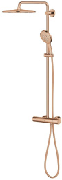 Душевая система GROHE Rainshower SmartActive 310 с термостатом для душа, теплый закат глянец (26836DA0)