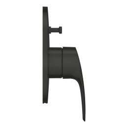 Внешняя часть смесителя для ванны GROHE Eurosmart скрытого монтажа, матовый чёрный (194502433)