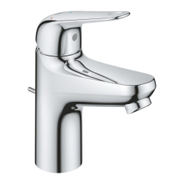 Смеситель для раковины GROHE Euroeco с донным клапаном, размер S, хром (24257001)