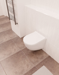 Комплект инсталляции GROHE 38775001 с унитазом AQUAme AQM2002 и сиденьем с микролифтом (NW0167)