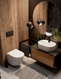 Комплект инсталляции GROHE 38775001 с унитазом AQUAme AQM2002PRO и сиденьем с микролифтом (NW0168)