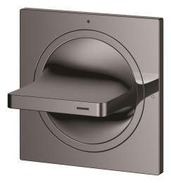 Внешняя часть вентиля GROHE Allure, темный графит глянец (19334A01)