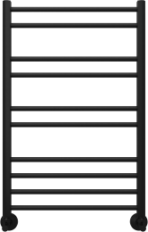 Полотенцесушитель водяной Aquatek Вега П10 500x800, черный муар AQ DR1080BL