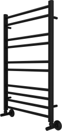 Полотенцесушитель водяной Aquatek Вега П10 500x800, черный муар AQ DR1080BL