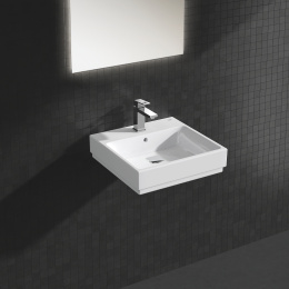 Раковина GROHE Cube Ceramic, подвесная 50 см, альпин-белый (3947400H)