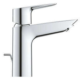 Смеситель для раковины GROHE Start Edge с рычажным донным клапаном, M-Size, хром (23774001)