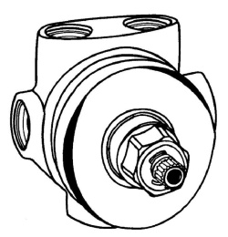 Встраиваемая часть переключателя потоков GROHE на 3 положения (29708000)
