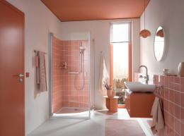 Термостат для душа GROHE Grohtherm 1000 с душевым гарнитуром, хром (34819005)