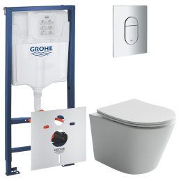 Комплект инсталляции GROHE Rapid SL 3 в 1 с унитазом Балеарика CN6000 и звукоизоляционным комплектом (NW0854)
