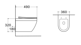 Комплект инсталляции GROHE Solido 38811KF0 с унитазом Aquatek ЛЕЯ AQ1199T-00 и сиденьем с микролифтом (NW0263)