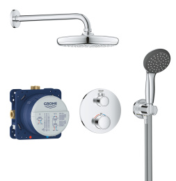 Душевая система GROHE Precision Trend с термостатом для душа, хром (34733002)
