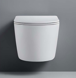 Унитаз Aquatek ЛИБЕРТИ подвесной с сиденьем с микролифтом, белый AQ1999T-00