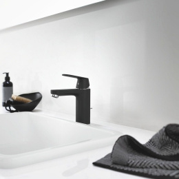 Смеситель для раковины GROHE Eurosmart Cosmopolitan, M-size, черный (23327KW0)