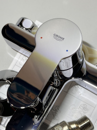 Смеситель для ванны GROHE BauEdge, хром (23334000/UA), уцененный товар